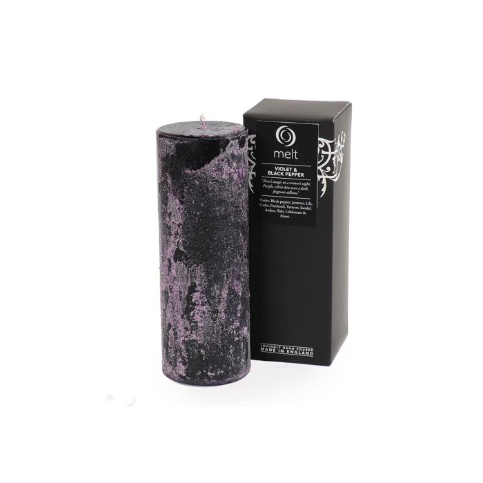 Melt - Violet & Black Pepper - Tall and Thin